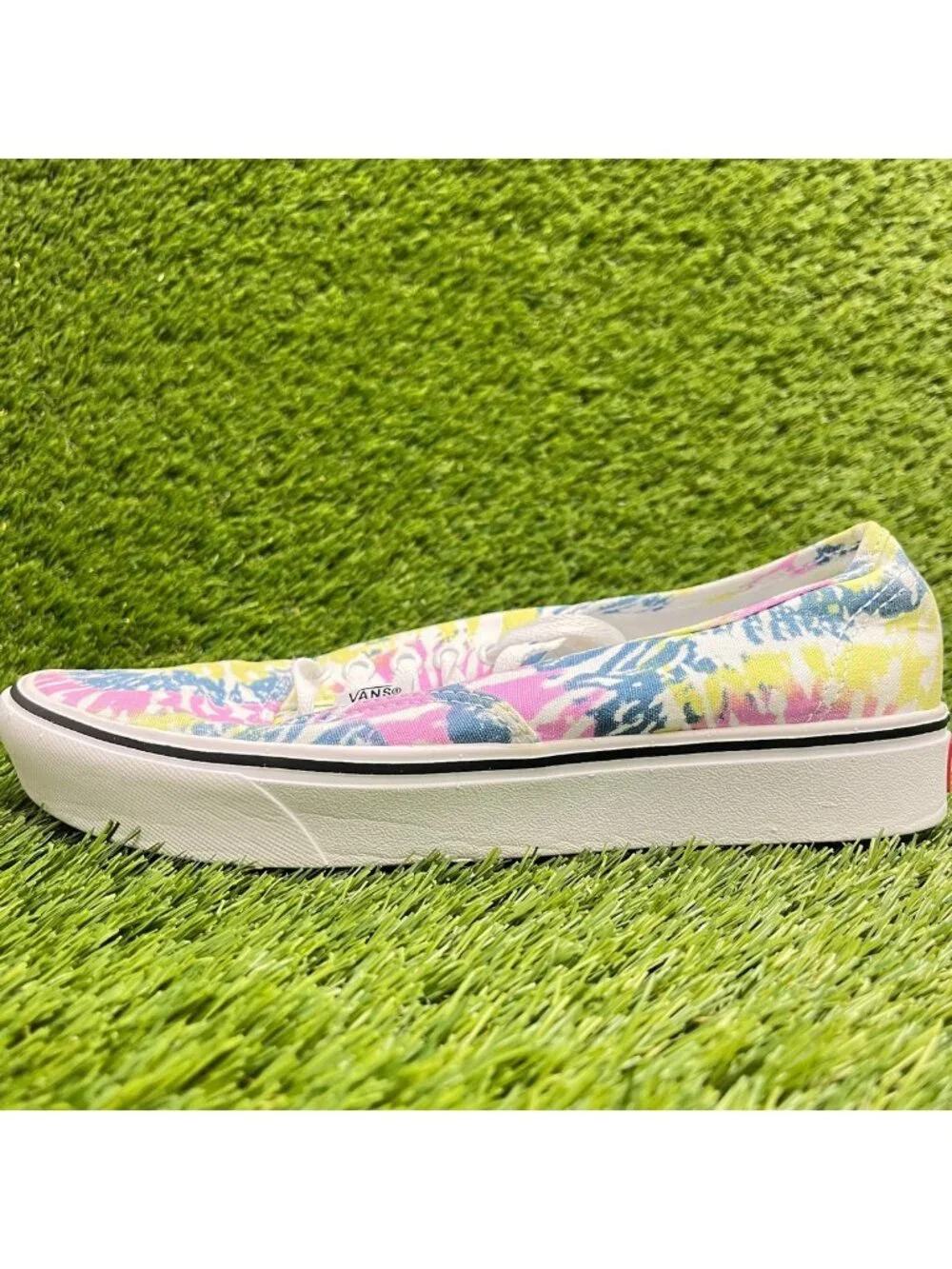 Vans ComfyCush Authentic Tie-Dye Womens Size 8.5 Mens 7 Athletic Shoes Sneakers